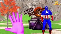 Superheroes Finger Family Song | Batman Spiderman Hulk | Top Nursery Rhymes | Fun learning Videos