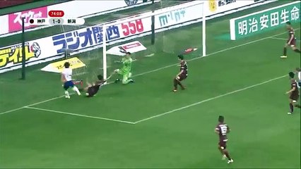 Vissel Kobe 1:1 Niigata (Japanese J League. 4 March 2017)