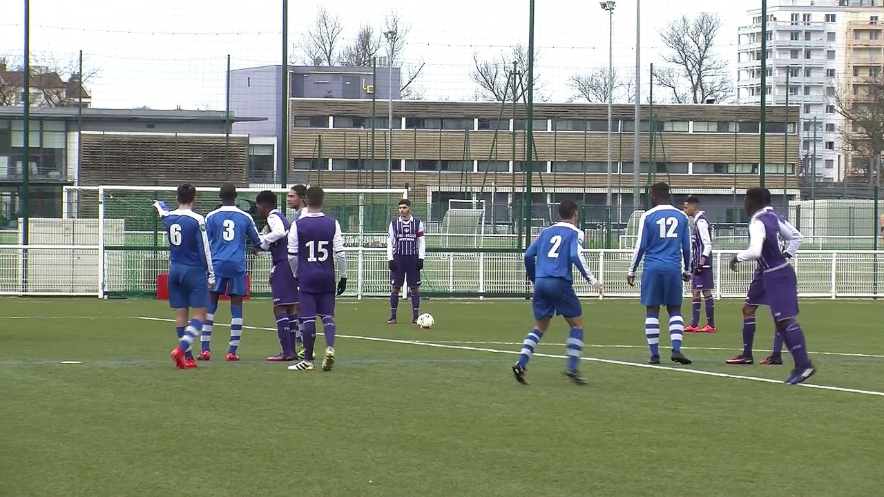 Les buts des U17 face à Colomiers