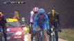 Attaque de Philippe Gilbert qui part seul ! / Gilbert goes solo! - Étape 2 (Rochefort-en-Yvelines / Amilly) - Paris-Nice 2017