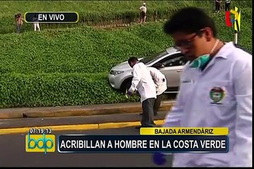 Download Video: Miraflores: acribillan a hombre en bajada Armendariz