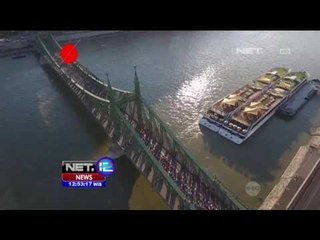 Jembatan Penghubung Kota Dipenuhi Ratusan Peserta Yoga - NET12