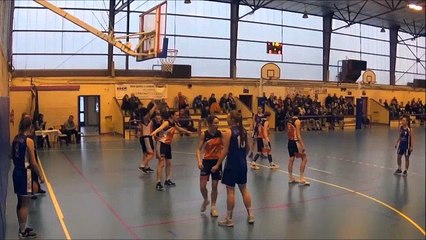 Basket N3 : le match Monéteau - Geispolsheim