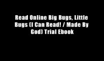 Read Online Big Bugs, Little Bugs (I Can Read! / Made By God) Trial Ebook