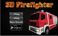 3D Firefighter Firefighters Parking Games Firefighters Kids Games