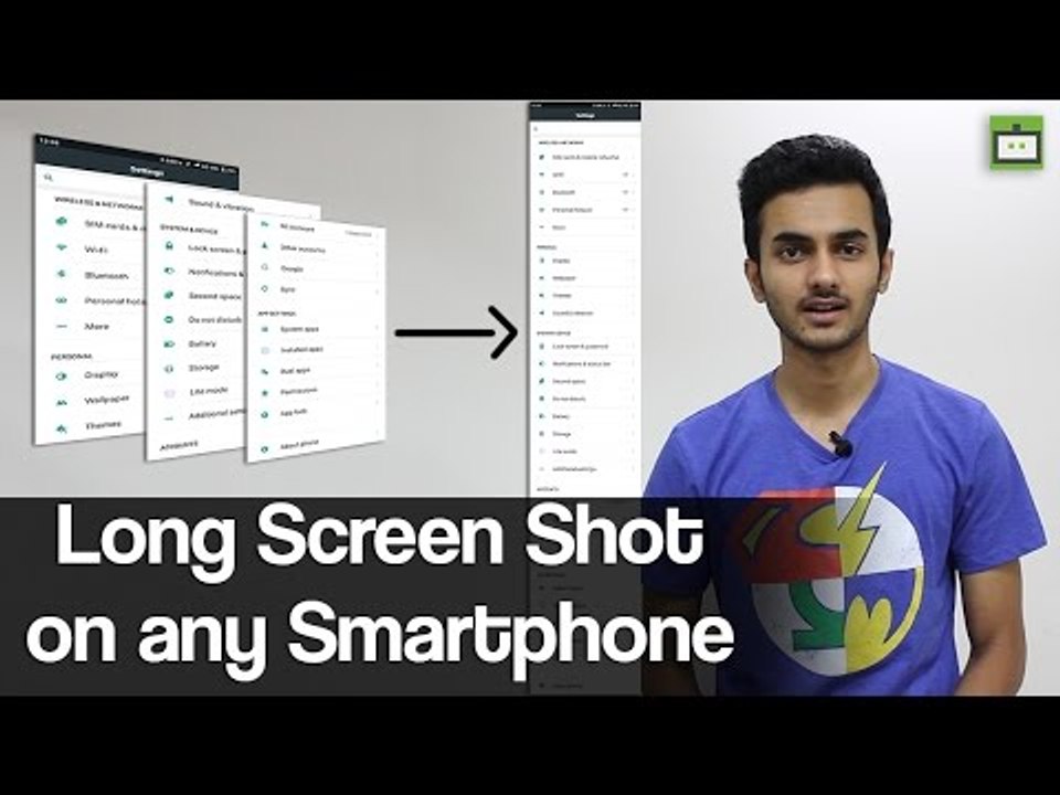 How to take a long screen shot on any Android mobile