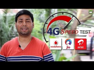 Descargar video: Reliance Jio 4G, Vodafone 4G, Airtel 4G Speed Test (Hindi)