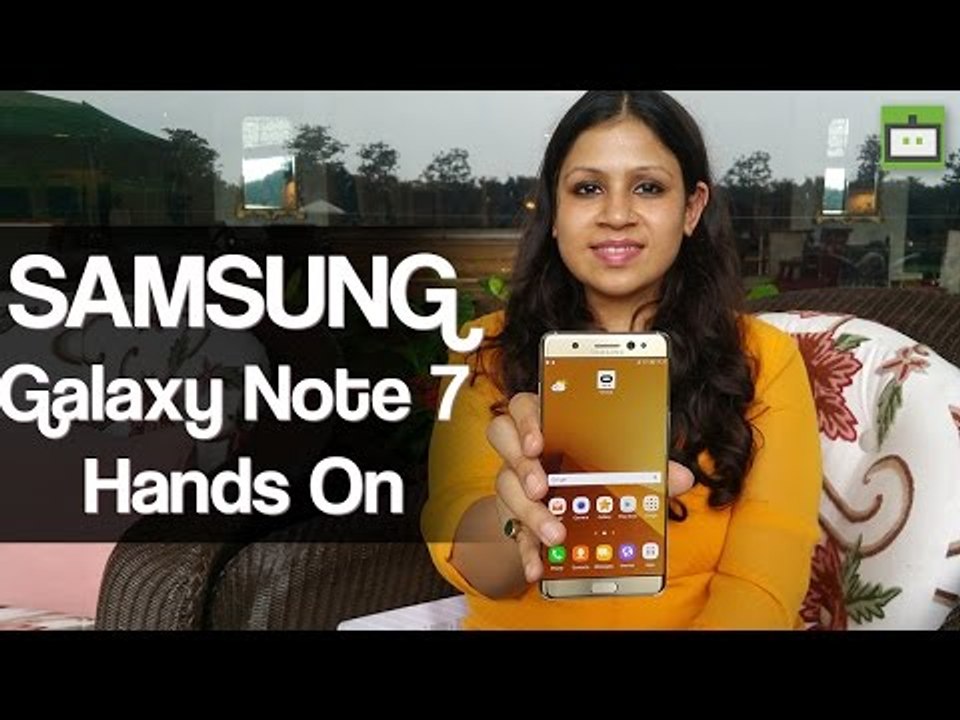 Samsung Galaxy Note 7 Hands-On