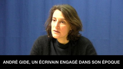 André GIDE, un écrivain engagé dans son époque, Marie SAUMET