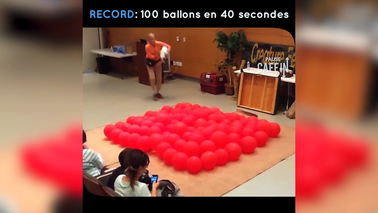 Record du monde : ce chien éclate 100 ballons en moins de 40 secondes !