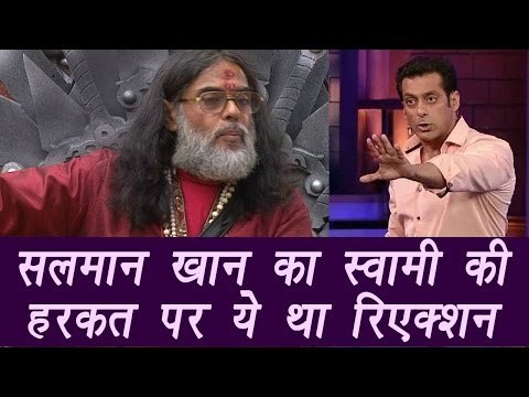 Bigg Boss 10: Salman Khan reacts to Swami Om throwing his pee on Bani J and Rohan Mehra | FilmiBeat