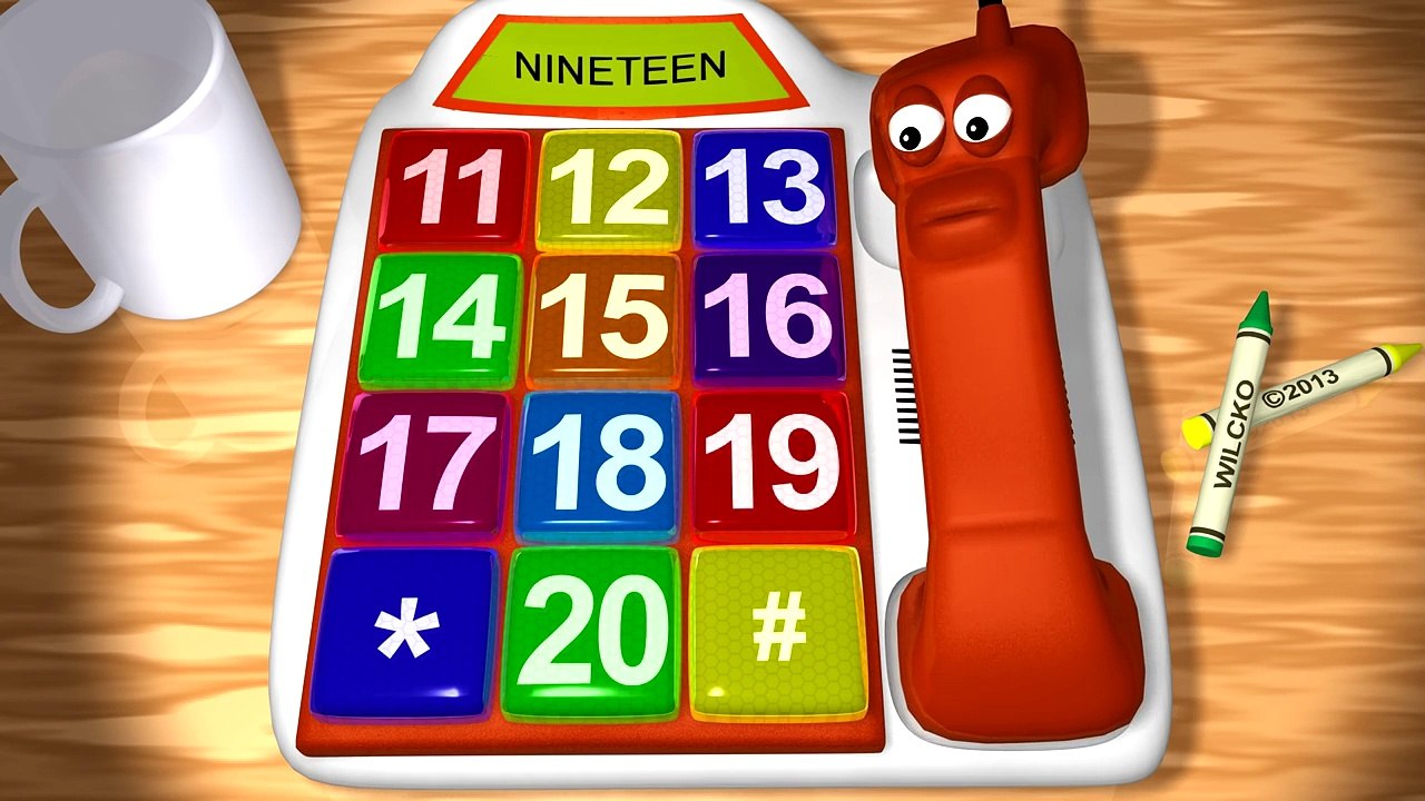 Learn Numbers 11-20: The Number Phone