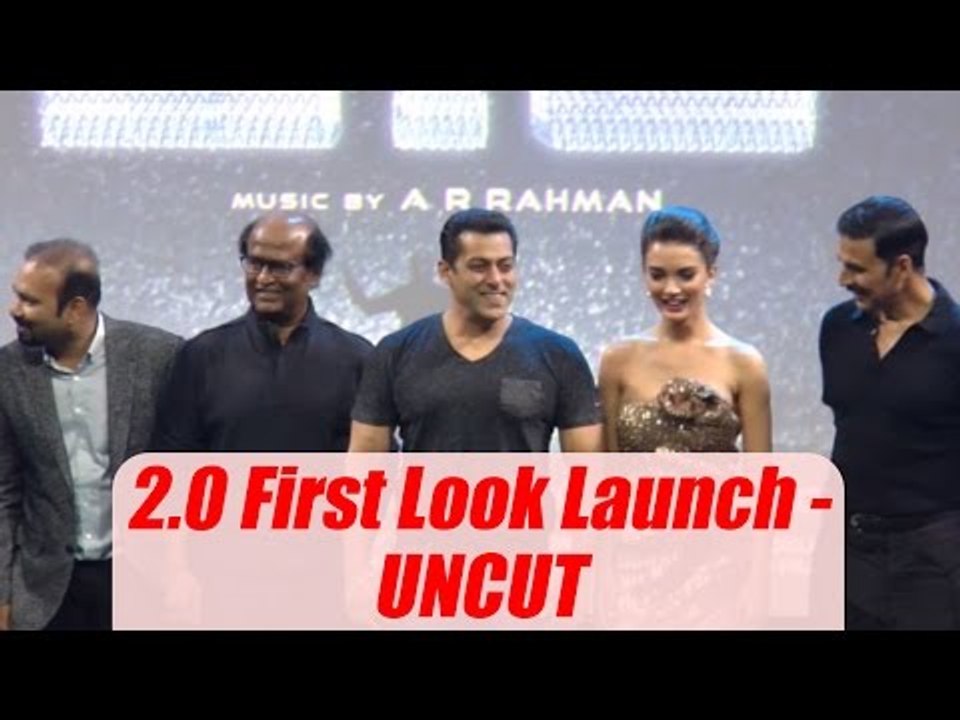 Rajinikanth, Akshay Kumar, Salman Khan, Karan Johar at 2.0 first look | UNCUT | Filmibeat