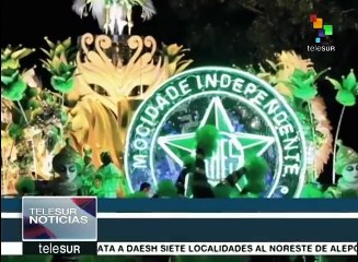 Culmina carnaval de Río con desfile de escuelas campeonas