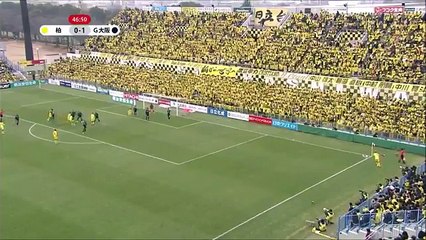 Kashiwa 1:1 Gamba Osaka   (Japanese J League. 5 March 2017)