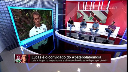 Download Video: Lucas comenta gol na final da Taça Guanabara e felicidade em estar no Flu: 'Queria muito voltar para o Rio'