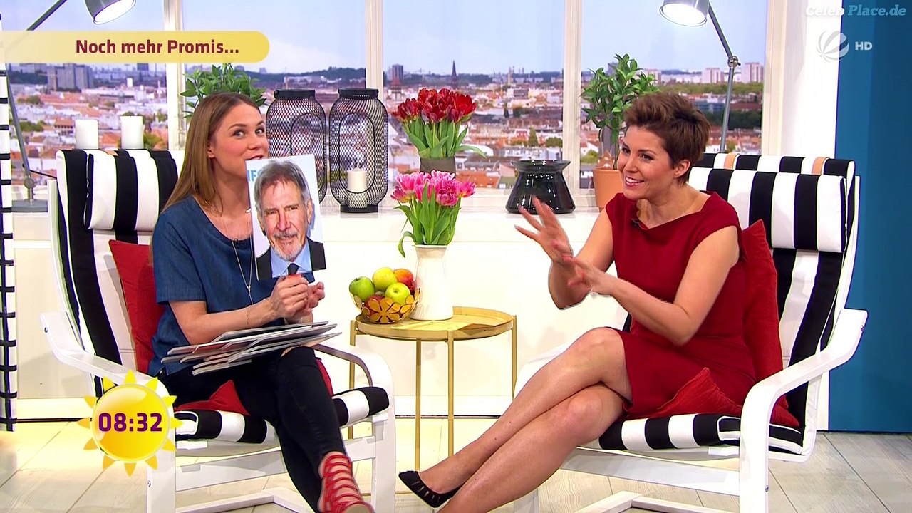 Alina Merkau & Vanessa Blumhagen – SAT.1 Frühstücksfernsehen – SAT.1 HD – 6.3.2017