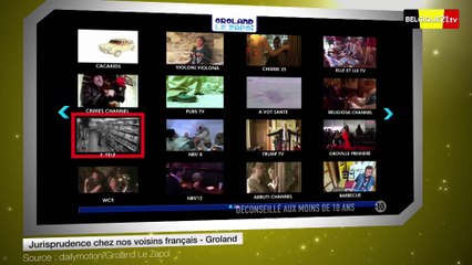 Jurisprudence chez nos voisins français - Groland