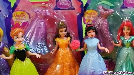 Elsa Anna Rapunzel Ariel Belle Mérida, La Princesa De Disney Magic Clip De La Colección De La Muñeca