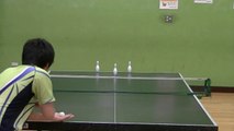 Réaliser des tricks de fou en ping pong !