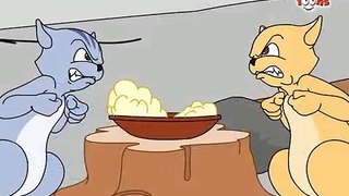 Cartoon 'Monkey   Two Cats' story  (360p)