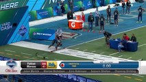 Fabian Moreau runs unofficial 4.35 40-yard dash