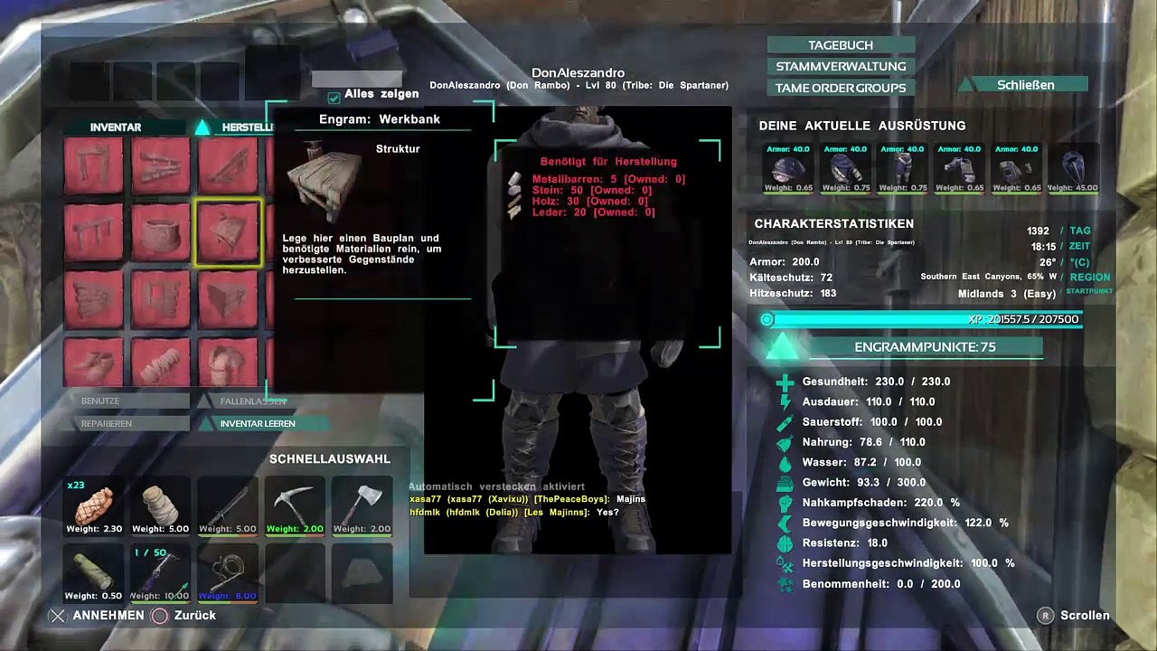 DonAleszandro ARK Survival Evolved : ««-Jäger und Sammler Don Rambo-»» (930)