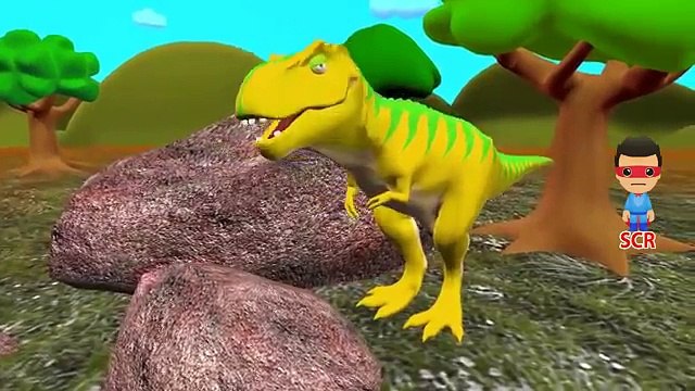 Gaint Dinosaurs Finger Family Mega Collection | Dinosaurs T-REX Cartoon Nursery Rhymes For