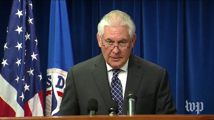 Tillerson calls Trump's new travel ban 'vital' for national security