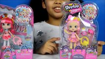 Shoppies Doll Donatinas Donut Delights Playset Season 4 Exclusives + Mini Shopkins Toy Vi