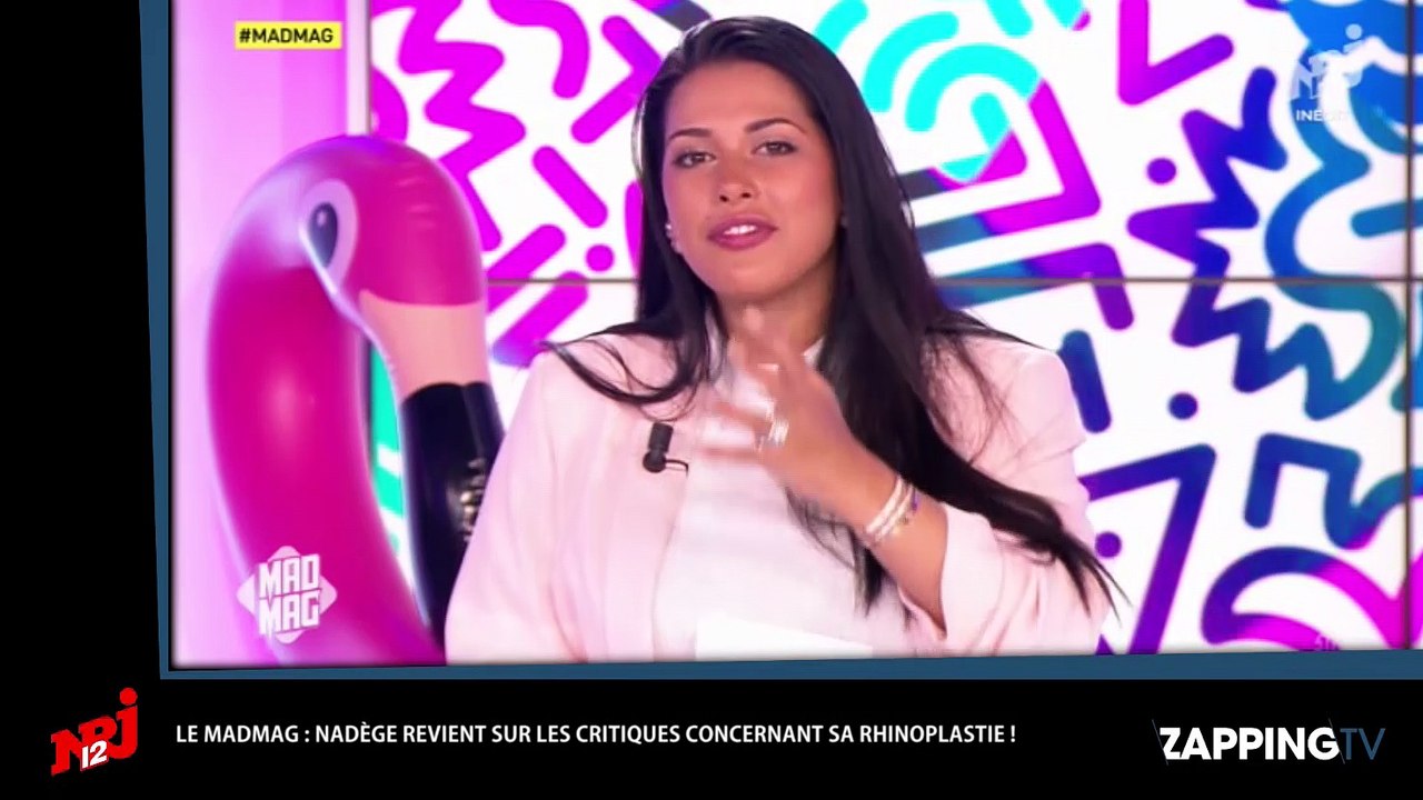Mad Mag : Nadège Lacroix critiquée après sa chirurgie du nez, elle contre-attaque (Vidéo)