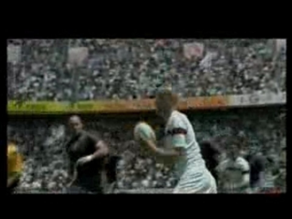 Zidane pub Orange match rugby Galthié