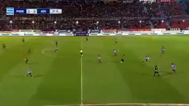 Sergio Araujo Goal HD - Panionios 0-1 AEK Athens FC 06.03.2017