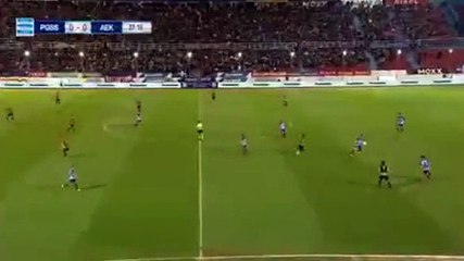 Sergio Araujo Goal HD - Panionios 0-1 AEK Athens FC 06.03.2017