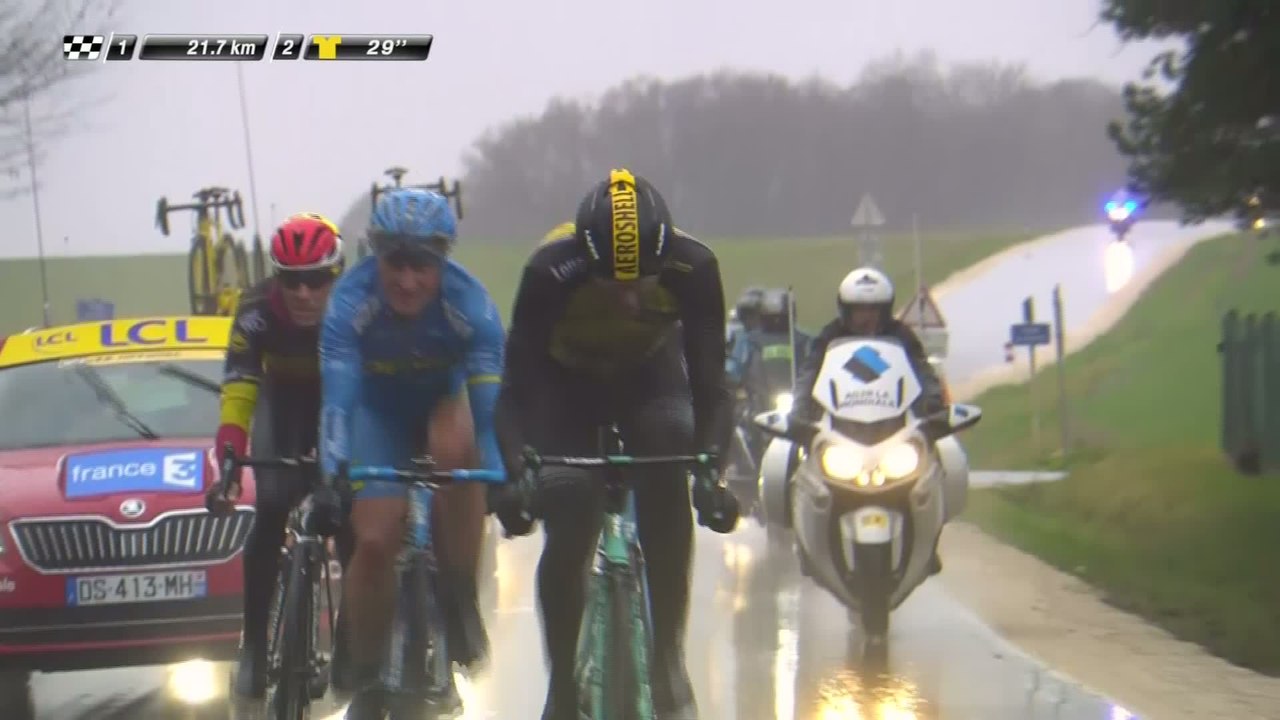 Cyclisme - Paris-Nice : Le résumé vidéo de la deuxième étape