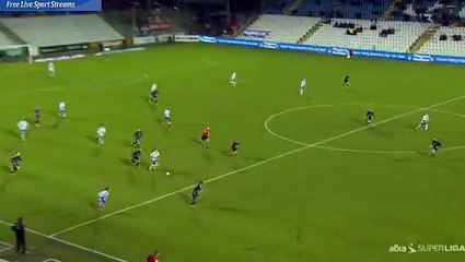 Casper Nielsen Goal HD - Odense	1-0	Aalborg 06.03.2017