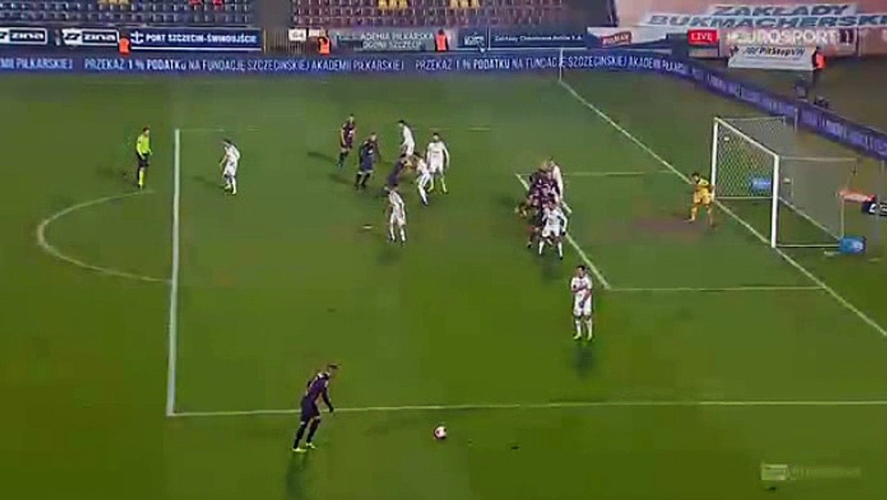 Jaroslaw Fojut Goal HD - Pogon Szczecin	1-1	Plock 06.03.2017
