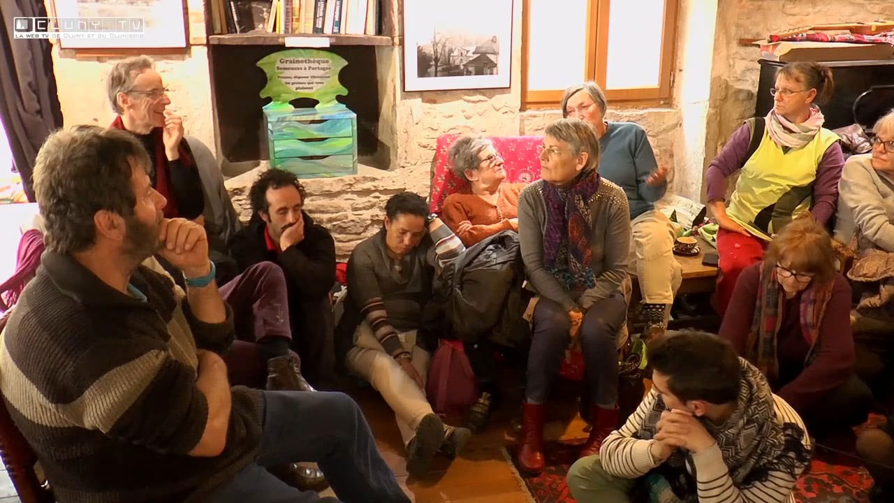 Inauguration de la grainothèque à Cluny