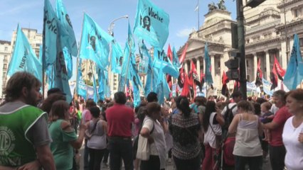 Docentes argentinos inician huelga de 48 horas en reclamo de mejoras salariales