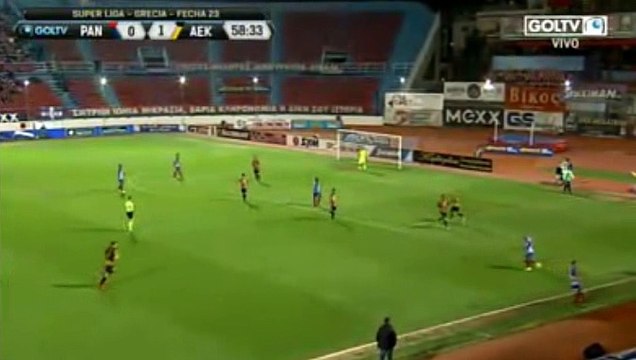 Georgios Masouras GOAL HD - Panionios 1-1 AEK Athens FC 06.03.2017 HD