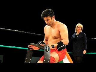 Sangram Singh wins WWP Commonwealth Championship defeating Canadian Joe legend