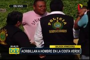 Miraflores: identifican a hombre acribillado en bajada Armendariz