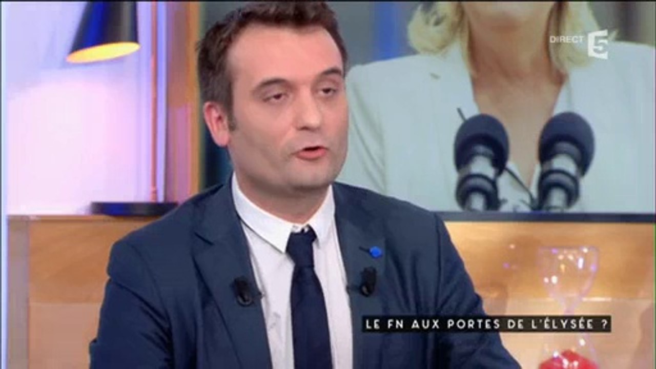 Accrochage ce soir dans entre Florian Philippot et Patrick Cohen: "Je préfère d'autres journalistes que vous, moins insu