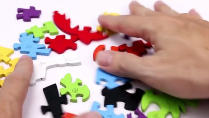Learning Alphabet ABC with Horse Toy Wooden Puzzle for Children-f8vZIAqHikk