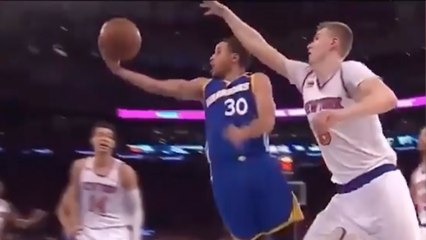 Steph Curry SMOKES Kristaps Porzingis w/ Tornado Spin Move, Porzingod Makes Draymond Green His B*TCH