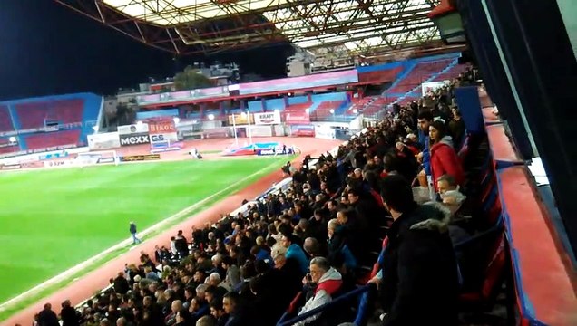 Νεα Σμύρνη : Μικρή ένταση στις θέσεις των επισήμων – Πανιώνιος 1-1 ΑΕΚ - 06.03.2017 [HD]