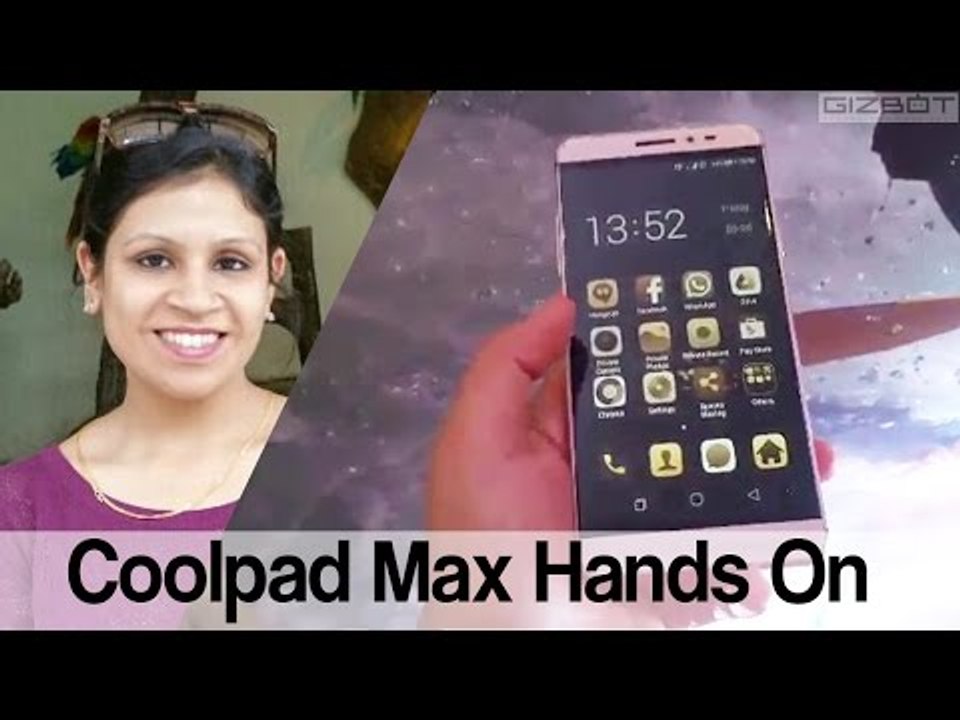 Coolpad Max HANDS ON