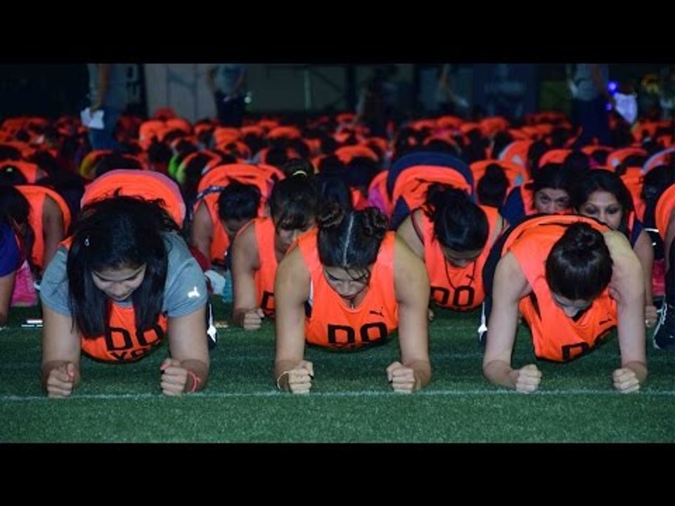 Jacqueline Fernandez's 60 Seconds plank challenge for Guinness World Record; Watch Video |Boldsky