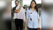 Shahid Kapoor and Mira Rajput spotted with baby Misha at the Airport |Filmibeat