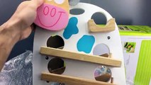 Baby toy learning video learn colors with wooden toys for babies toddlers preschoolers lea